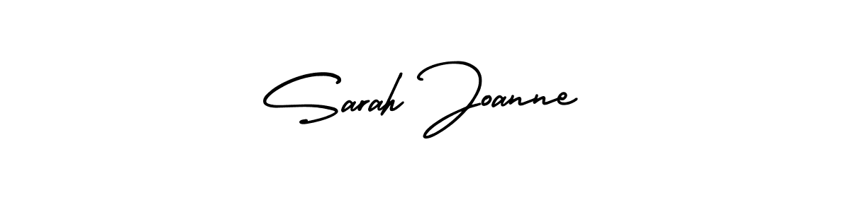 The best way (AmerikaSignatureDemo-Regular) to make a short signature is to pick only two or three words in your name. The name Sarah Joanne include a total of six letters. For converting this name. Sarah Joanne signature style 3 images and pictures png