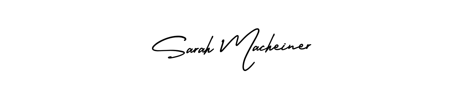 How to Draw Sarah Macheiner signature style? AmerikaSignatureDemo-Regular is a latest design signature styles for name Sarah Macheiner. Sarah Macheiner signature style 3 images and pictures png
