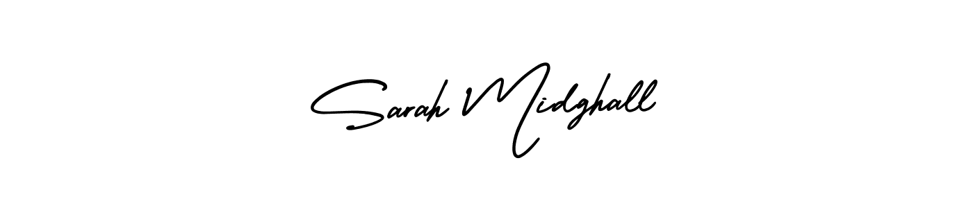 How to Draw Sarah Midghall signature style? AmerikaSignatureDemo-Regular is a latest design signature styles for name Sarah Midghall. Sarah Midghall signature style 3 images and pictures png