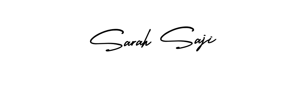 if you are searching for the best signature style for your name Sarah Saji. so please give up your signature search. here we have designed multiple signature styles  using AmerikaSignatureDemo-Regular. Sarah Saji signature style 3 images and pictures png