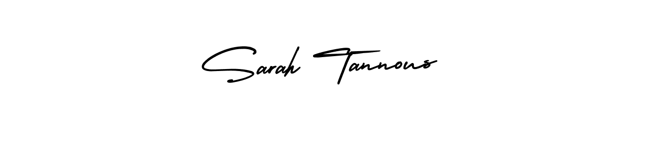 Sarah Tannous stylish signature style. Best Handwritten Sign (AmerikaSignatureDemo-Regular) for my name. Handwritten Signature Collection Ideas for my name Sarah Tannous. Sarah Tannous signature style 3 images and pictures png