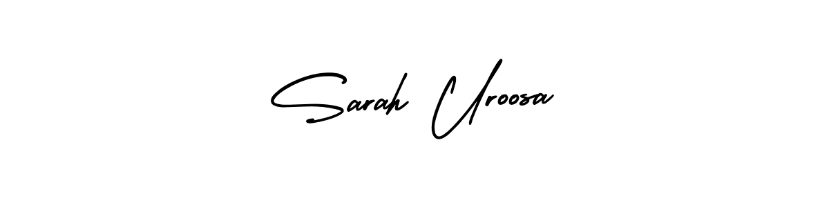 Make a beautiful signature design for name Sarah Uroosa. Use this online signature maker to create a handwritten signature for free. Sarah Uroosa signature style 3 images and pictures png