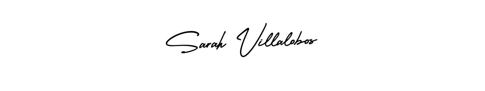Sarah Villalobos stylish signature style. Best Handwritten Sign (AmerikaSignatureDemo-Regular) for my name. Handwritten Signature Collection Ideas for my name Sarah Villalobos. Sarah Villalobos signature style 3 images and pictures png