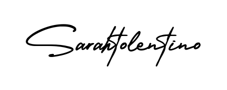 A classic penmanship look for Sarahtolentino. The AmerikaSignatureDemo-Regular font brings timeless elegance and confidence to every signed document. Sarahtolentino signature style 3 images and pictures png