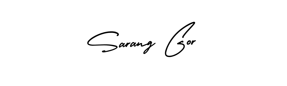 Here are the top 10 professional signature styles for the name Sarang Gor. These are the best autograph styles you can use for your name. Sarang Gor signature style 3 images and pictures png