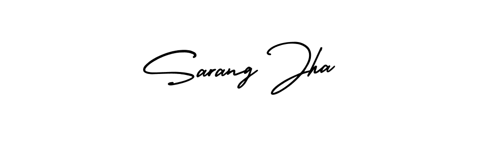 Also You can easily find your signature by using the search form. We will create Sarang Jha name handwritten signature images for you free of cost using AmerikaSignatureDemo-Regular sign style. Sarang Jha signature style 3 images and pictures png