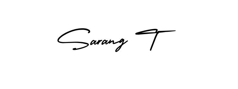 Check out images of Autograph of Sarang T name. Actor Sarang T Signature Style. AmerikaSignatureDemo-Regular is a professional sign style online. Sarang T signature style 3 images and pictures png