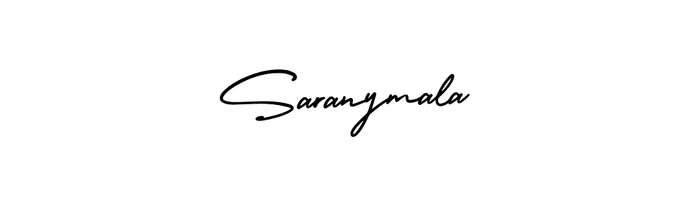 Also we have Saranymala name is the best signature style. Create professional handwritten signature collection using AmerikaSignatureDemo-Regular autograph style. Saranymala signature style 3 images and pictures png