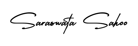 An effortless, minimalist signature concept for Saraswata Sahoo using AmerikaSignatureDemo-Regular design. Clean lines that look great on any document. Saraswata Sahoo signature style 3 images and pictures png