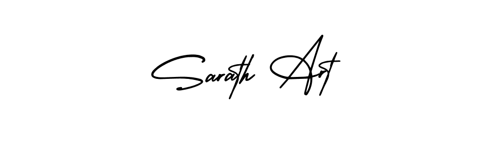 How to make Sarath Art signature? AmerikaSignatureDemo-Regular is a professional autograph style. Create handwritten signature for Sarath Art name. Sarath Art signature style 3 images and pictures png