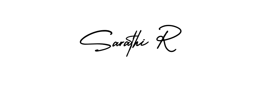 if you are searching for the best signature style for your name Sarathi R. so please give up your signature search. here we have designed multiple signature styles  using AmerikaSignatureDemo-Regular. Sarathi R signature style 3 images and pictures png
