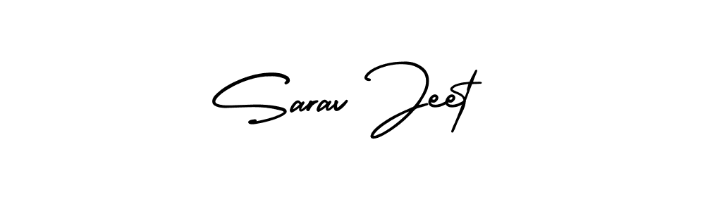 Make a short Sarav Jeet signature style. Manage your documents anywhere anytime using AmerikaSignatureDemo-Regular. Create and add eSignatures, submit forms, share and send files easily. Sarav Jeet signature style 3 images and pictures png