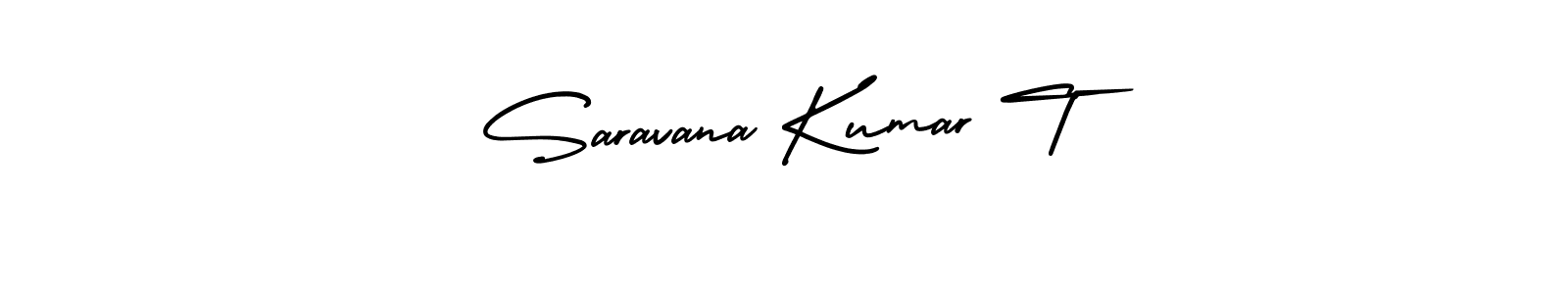 if you are searching for the best signature style for your name Saravana Kumar T. so please give up your signature search. here we have designed multiple signature styles  using AmerikaSignatureDemo-Regular. Saravana Kumar T signature style 3 images and pictures png