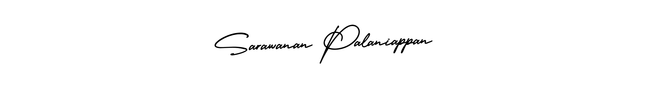Use a signature maker to create a handwritten signature online. With this signature software, you can design (AmerikaSignatureDemo-Regular) your own signature for name Sarawanan Palaniappan. Sarawanan Palaniappan signature style 3 images and pictures png