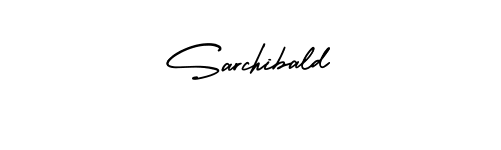 Use a signature maker to create a handwritten signature online. With this signature software, you can design (AmerikaSignatureDemo-Regular) your own signature for name Sarchibald. Sarchibald signature style 3 images and pictures png
