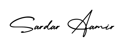 Discover the perfect balance of readability and style for Sardar Aamir with AmerikaSignatureDemo-Regular font. Create your dream signature today. Sardar Aamir signature style 3 images and pictures png