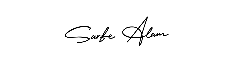 Check out images of Autograph of Sarfe Alam name. Actor Sarfe Alam Signature Style. AmerikaSignatureDemo-Regular is a professional sign style online. Sarfe Alam signature style 3 images and pictures png