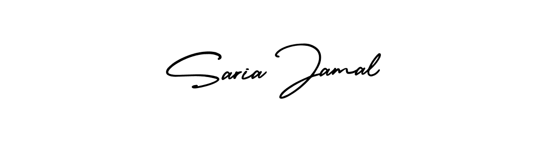 Create a beautiful signature design for name Saria Jamal. With this signature (AmerikaSignatureDemo-Regular) fonts, you can make a handwritten signature for free. Saria Jamal signature style 3 images and pictures png