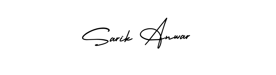 Check out images of Autograph of Sarik Anwar name. Actor Sarik Anwar Signature Style. AmerikaSignatureDemo-Regular is a professional sign style online. Sarik Anwar signature style 3 images and pictures png