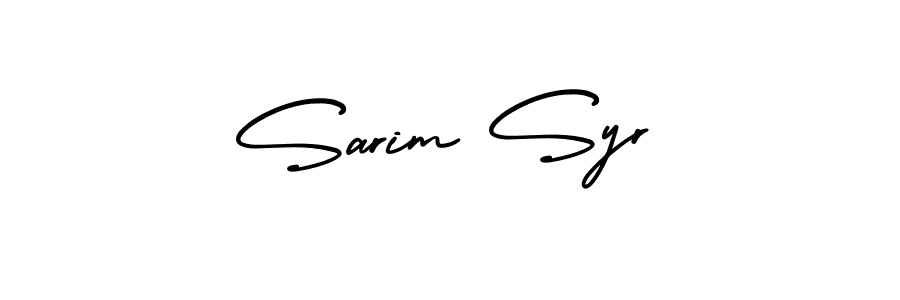 Check out images of Autograph of Sarim Syr name. Actor Sarim Syr Signature Style. AmerikaSignatureDemo-Regular is a professional sign style online. Sarim Syr signature style 3 images and pictures png