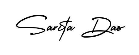 The AmerikaSignatureDemo-Regular typeface gives name Sarita Das a refined look. Suitable for certificates, diplomas, and official verification. Sarita Das signature style 3 images and pictures png