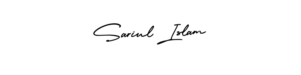 Make a short Sariul Islam signature style. Manage your documents anywhere anytime using AmerikaSignatureDemo-Regular. Create and add eSignatures, submit forms, share and send files easily. Sariul Islam signature style 3 images and pictures png