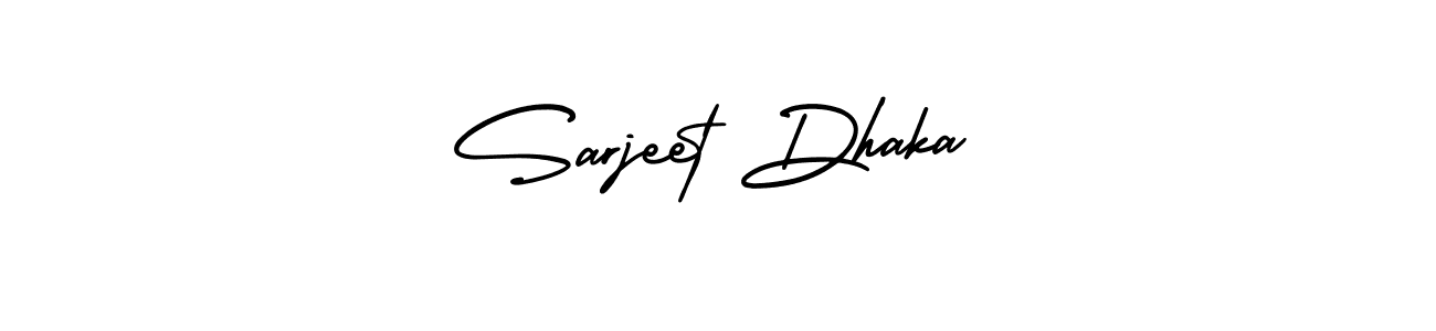 It looks lik you need a new signature style for name Sarjeet Dhaka. Design unique handwritten (AmerikaSignatureDemo-Regular) signature with our free signature maker in just a few clicks. Sarjeet Dhaka signature style 3 images and pictures png