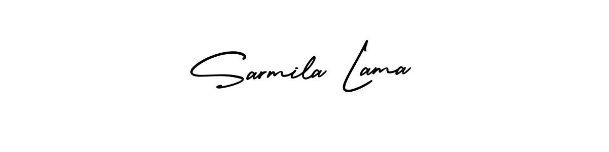 Once you've used our free online signature maker to create your best signature AmerikaSignatureDemo-Regular style, it's time to enjoy all of the benefits that Sarmila Lama name signing documents. Sarmila Lama signature style 3 images and pictures png