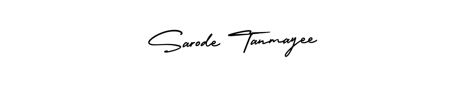 Also You can easily find your signature by using the search form. We will create Sarode Tanmayee name handwritten signature images for you free of cost using AmerikaSignatureDemo-Regular sign style. Sarode Tanmayee signature style 3 images and pictures png