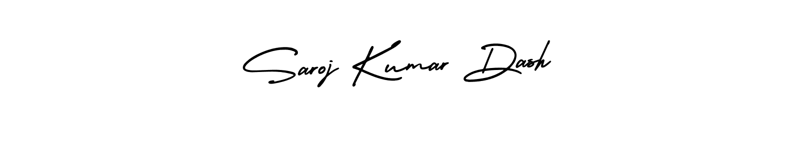 How to make Saroj Kumar Dash name signature. Use AmerikaSignatureDemo-Regular style for creating short signs online. This is the latest handwritten sign. Saroj Kumar Dash signature style 3 images and pictures png