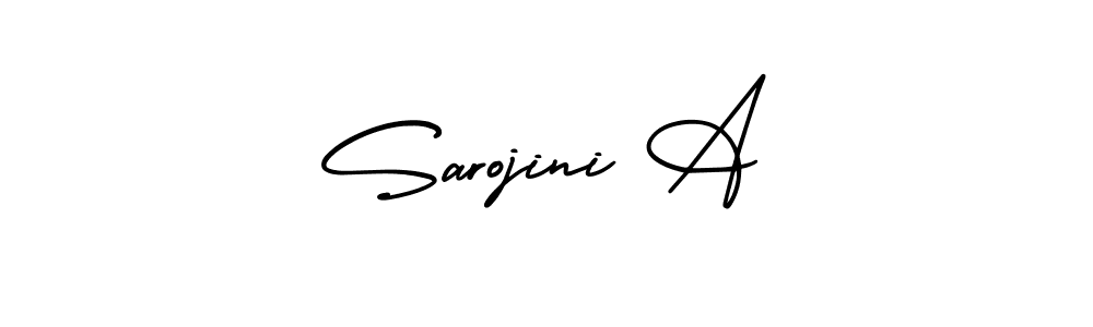 Check out images of Autograph of Sarojini A name. Actor Sarojini A Signature Style. AmerikaSignatureDemo-Regular is a professional sign style online. Sarojini A signature style 3 images and pictures png