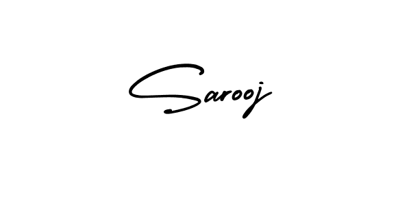 Design your own signature with our free online signature maker. With this signature software, you can create a handwritten (AmerikaSignatureDemo-Regular) signature for name Sarooj. Sarooj signature style 3 images and pictures png