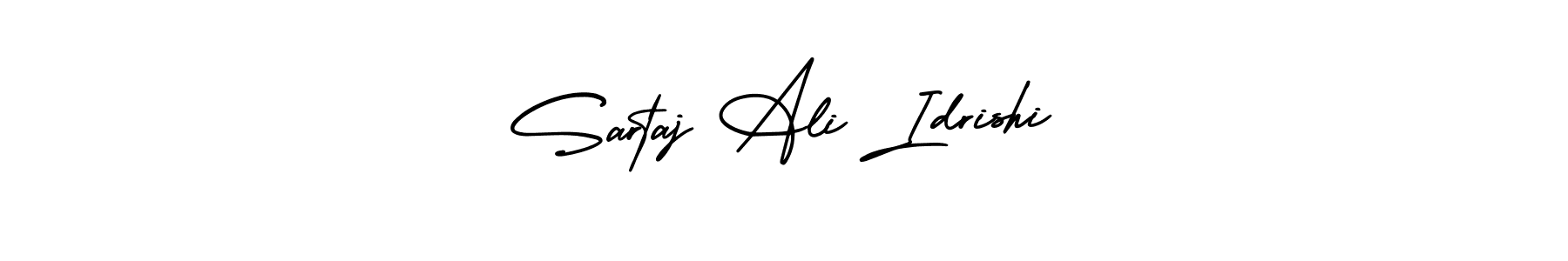 How to make Sartaj Ali Idrishi signature? AmerikaSignatureDemo-Regular is a professional autograph style. Create handwritten signature for Sartaj Ali Idrishi name. Sartaj Ali Idrishi signature style 3 images and pictures png