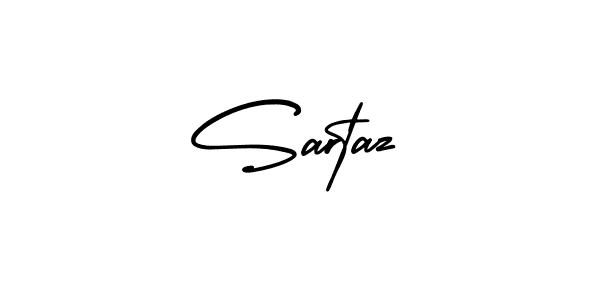 if you are searching for the best signature style for your name Sartaz. so please give up your signature search. here we have designed multiple signature styles  using AmerikaSignatureDemo-Regular. Sartaz signature style 3 images and pictures png