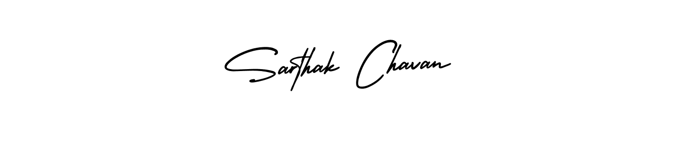 Make a beautiful signature design for name Sarthak Chavan. Use this online signature maker to create a handwritten signature for free. Sarthak Chavan signature style 3 images and pictures png