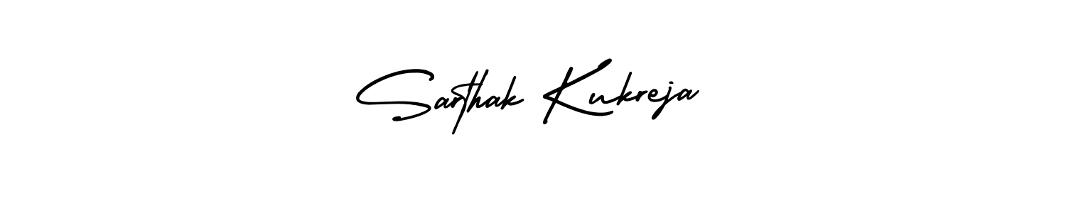 if you are searching for the best signature style for your name Sarthak Kukreja. so please give up your signature search. here we have designed multiple signature styles  using AmerikaSignatureDemo-Regular. Sarthak Kukreja signature style 3 images and pictures png