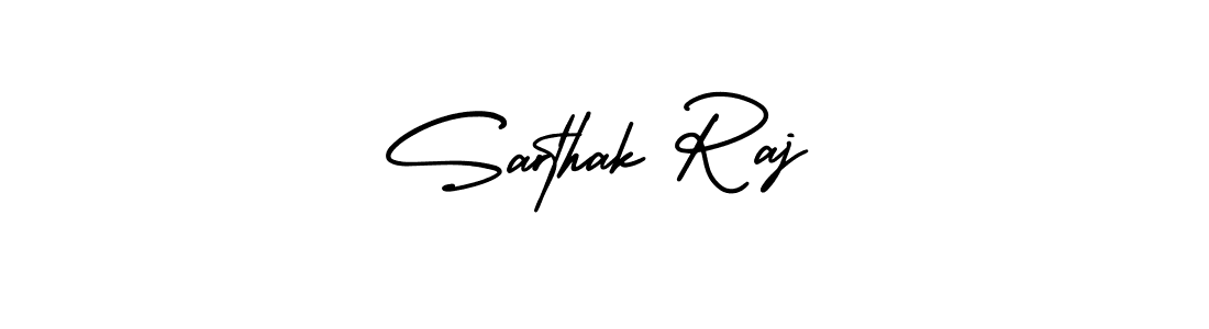 if you are searching for the best signature style for your name Sarthak Raj. so please give up your signature search. here we have designed multiple signature styles  using AmerikaSignatureDemo-Regular. Sarthak Raj signature style 3 images and pictures png