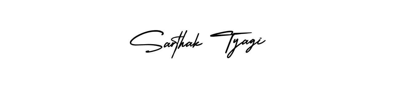 Make a beautiful signature design for name Sarthak Tyagi. Use this online signature maker to create a handwritten signature for free. Sarthak Tyagi signature style 3 images and pictures png