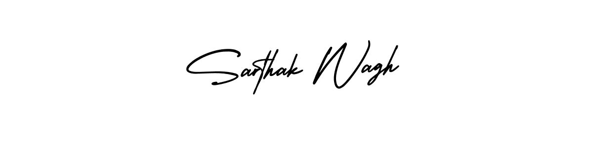 Make a beautiful signature design for name Sarthak Wagh. Use this online signature maker to create a handwritten signature for free. Sarthak Wagh signature style 3 images and pictures png