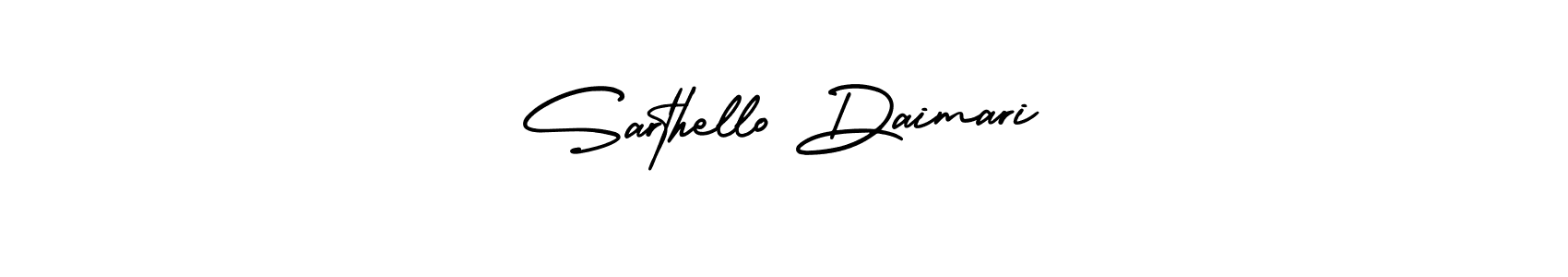 if you are searching for the best signature style for your name Sarthello Daimari. so please give up your signature search. here we have designed multiple signature styles  using AmerikaSignatureDemo-Regular. Sarthello Daimari signature style 3 images and pictures png