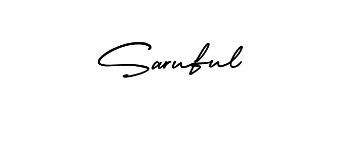 Here are the top 10 professional signature styles for the name Saruful. These are the best autograph styles you can use for your name. Saruful signature style 3 images and pictures png