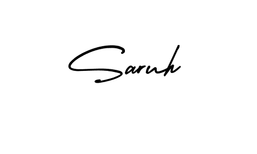 AmerikaSignatureDemo-Regular is a professional signature style that is perfect for those who want to add a touch of class to their signature. It is also a great choice for those who want to make their signature more unique. Get Saruh name to fancy signature for free. Saruh signature style 3 images and pictures png