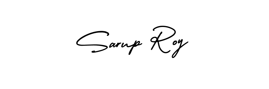 Design your own signature with our free online signature maker. With this signature software, you can create a handwritten (AmerikaSignatureDemo-Regular) signature for name Sarup Roy. Sarup Roy signature style 3 images and pictures png