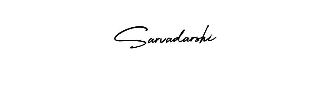 Make a beautiful signature design for name Sarvadarshi. With this signature (AmerikaSignatureDemo-Regular) style, you can create a handwritten signature for free. Sarvadarshi signature style 3 images and pictures png