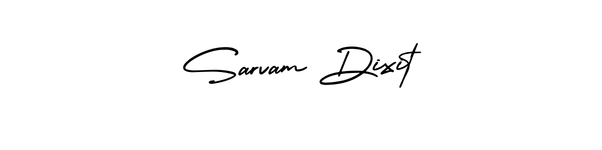 How to make Sarvam Dixit name signature. Use AmerikaSignatureDemo-Regular style for creating short signs online. This is the latest handwritten sign. Sarvam Dixit signature style 3 images and pictures png