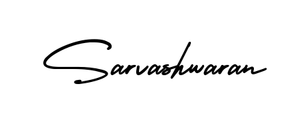 Make a beautiful signature design for name Sarvashwaran. Use this online signature maker to create a handwritten signature for free. Sarvashwaran signature style 3 images and pictures png
