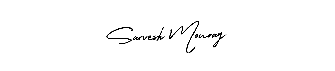 Make a beautiful signature design for name Sarvesh Mouray. Use this online signature maker to create a handwritten signature for free. Sarvesh Mouray signature style 3 images and pictures png