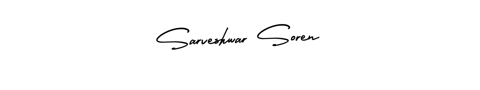 How to Draw Sarveshwar Soren signature style? AmerikaSignatureDemo-Regular is a latest design signature styles for name Sarveshwar Soren. Sarveshwar Soren signature style 3 images and pictures png