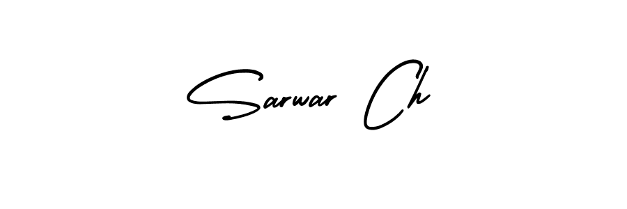 AmerikaSignatureDemo-Regular is a professional signature style that is perfect for those who want to add a touch of class to their signature. It is also a great choice for those who want to make their signature more unique. Get Sarwar Ch name to fancy signature for free. Sarwar Ch signature style 3 images and pictures png