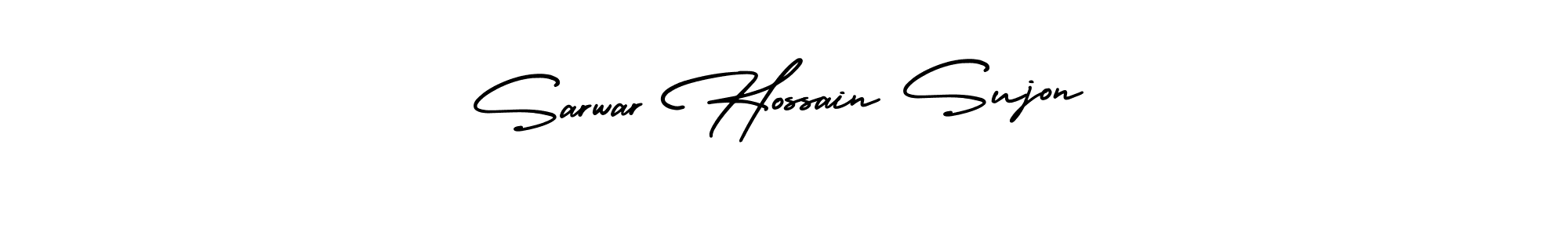 You can use this online signature creator to create a handwritten signature for the name Sarwar Hossain Sujon. This is the best online autograph maker. Sarwar Hossain Sujon signature style 3 images and pictures png